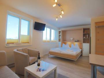 Ferienwohnung für 2 Personen, mit Ausblick in Warnemünde