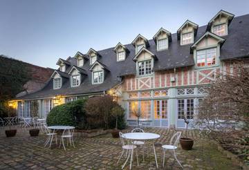 Hôtel pour 2 personnes, avec terrasse et jardin, animaux acceptés à Veules-les-Roses