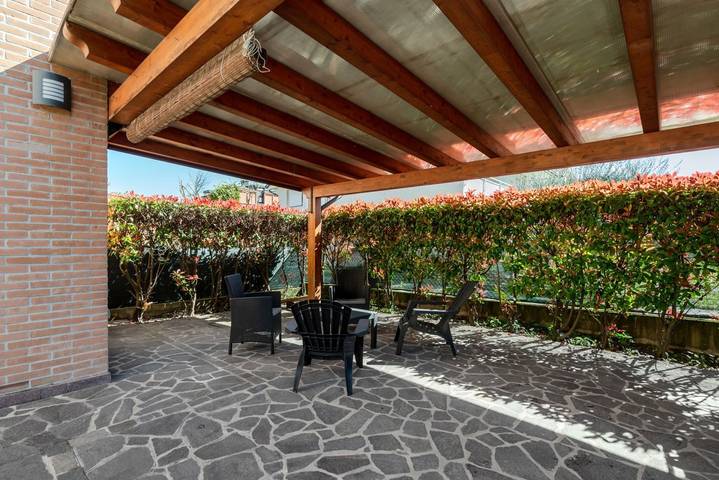 Appartamento vacanze per 7 persone, con Balcone/Terrazza e Giardino a Abano Terme