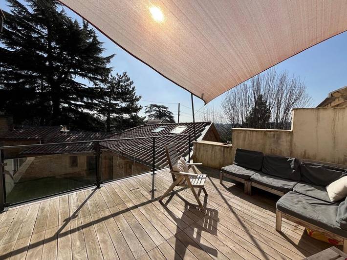 Appartement de vacances pour 7 personnes, avec jardin