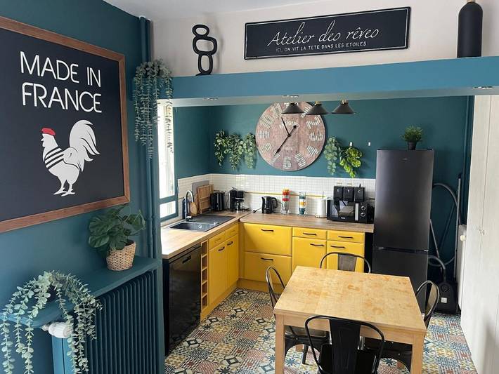 Gîte pour 10 personnes, avec terrasse à Épinay-sur-Seine - 2