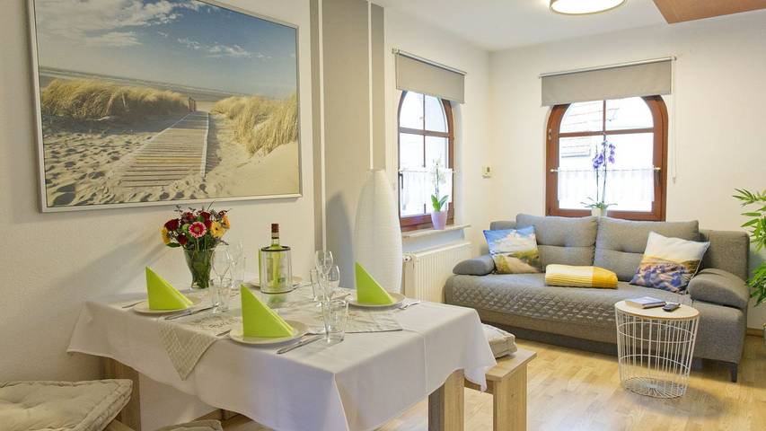 Ferienwohnung für 4 Personen, mit Ausblick in Bad Liebenstein