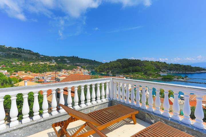 Appartement de vacances pour 3 personnes, avec Balcon ainsi que Terrasse et Vue
