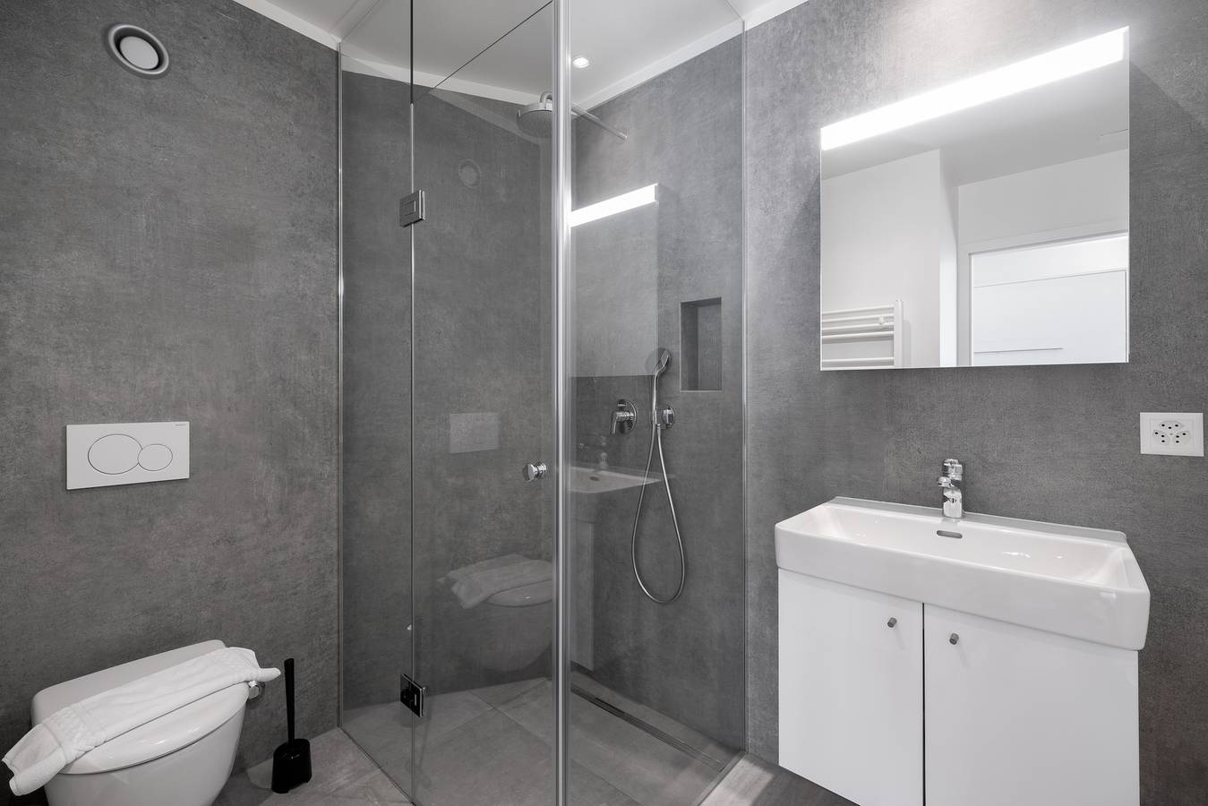 Geheel appartement, Swiss Hotel Apartments-Montreux The Studios-Montreux 1 in Montreux, Meer van Genève