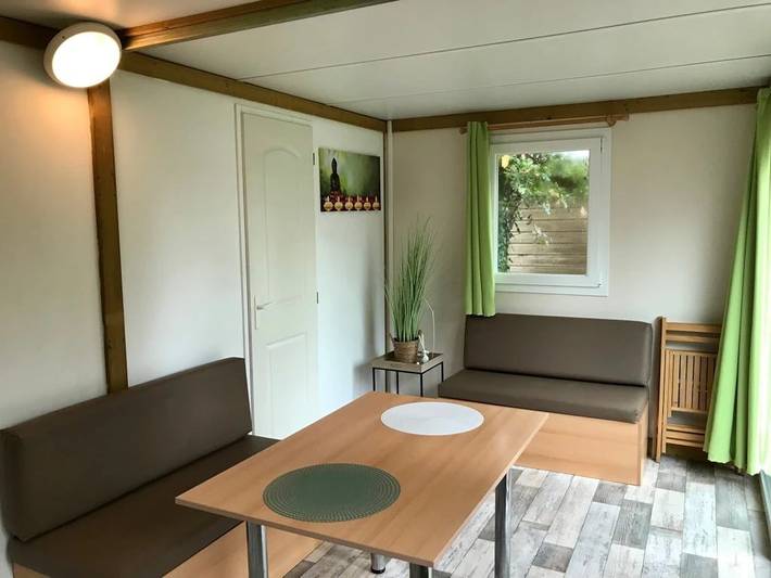 Mobil home pour 4 personnes, avec bassin pour enfant à Sainte-Eulalie-en-Born - 4
