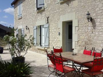 Chambre d’hôte pour 2 personnes, avec jardin en Indre-et-Loire