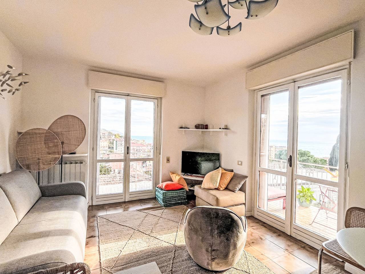 Geheel appartement, Sirio Vista Blu Apartment in San Lorenzo al Mare, Riviera di Ponente