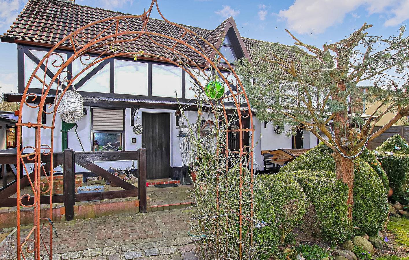 Ganze Ferienwohnung, Modernes Appartement mit Parkplatz, Küche & Internet bei Meiersberg in Meiersberg, Stettiner Haff