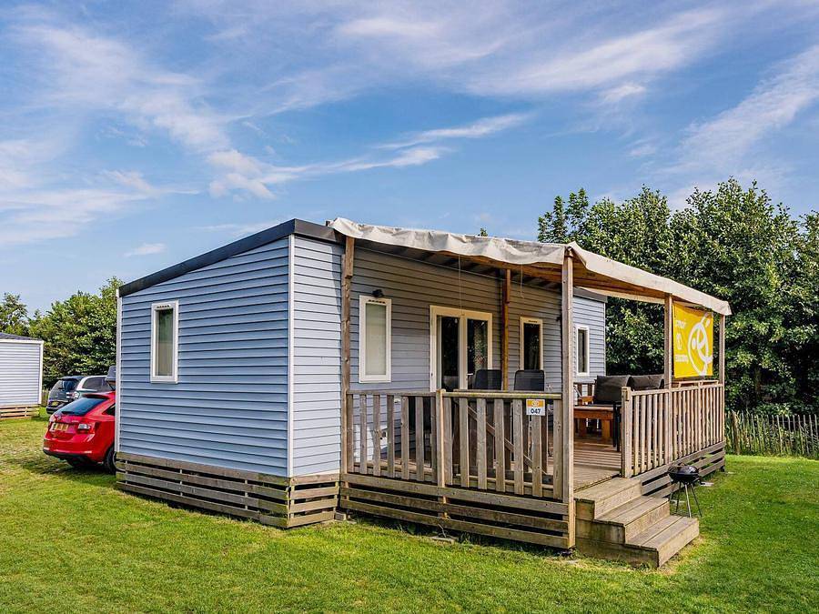 Camping del Garda - Casa mobile 6 persone - Casa mobile | Comfort | 3 Camere da letto | 6 Persone | *Terrazza rialzata* | 1 Bagno | Aria condizionata. in Lido ai Pioppi, Peschiera del Garda