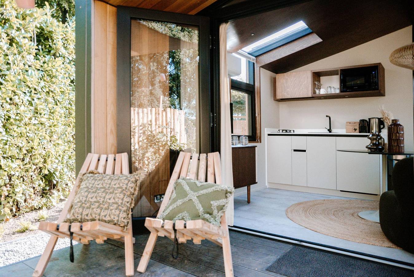 Recreatielandgoed de Ijsvogel — Tiny Wellness Cabin | 2 Pers. in Veluwe
