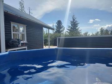 Ferienhaus für 6 Personen, mit Ausblick und Garten, mit Haustier in Island