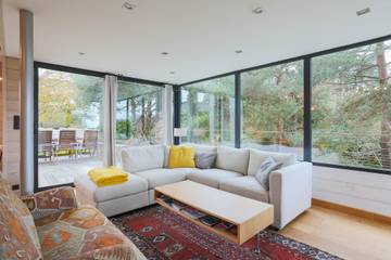 Gîte pour 8 personnes, avec jardin, animaux acceptés à Guimaëc