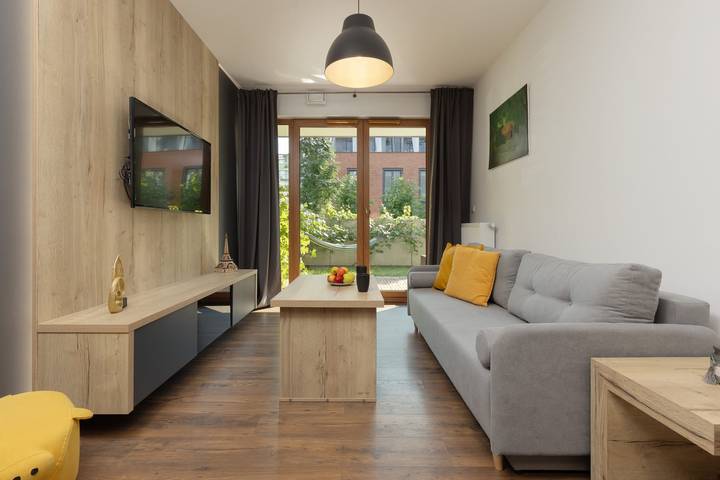 Apartament wakacyjny dla 6 osób, zwierzęta dozwolone w Żoliborz