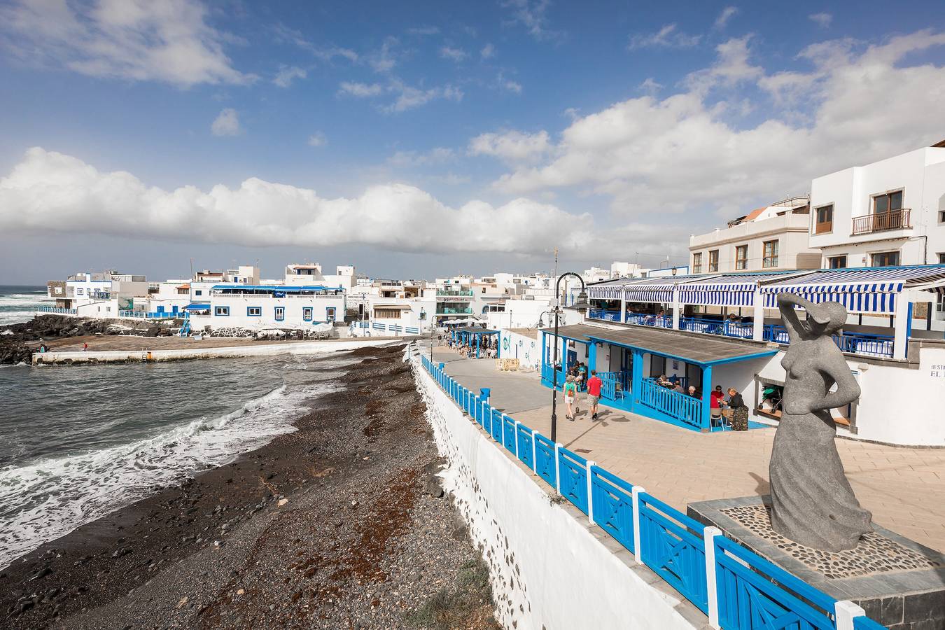 Ganze Wohnung, Ferienwohnung für 3 Personen mit Terrasse in El Cotillo, La Oliva