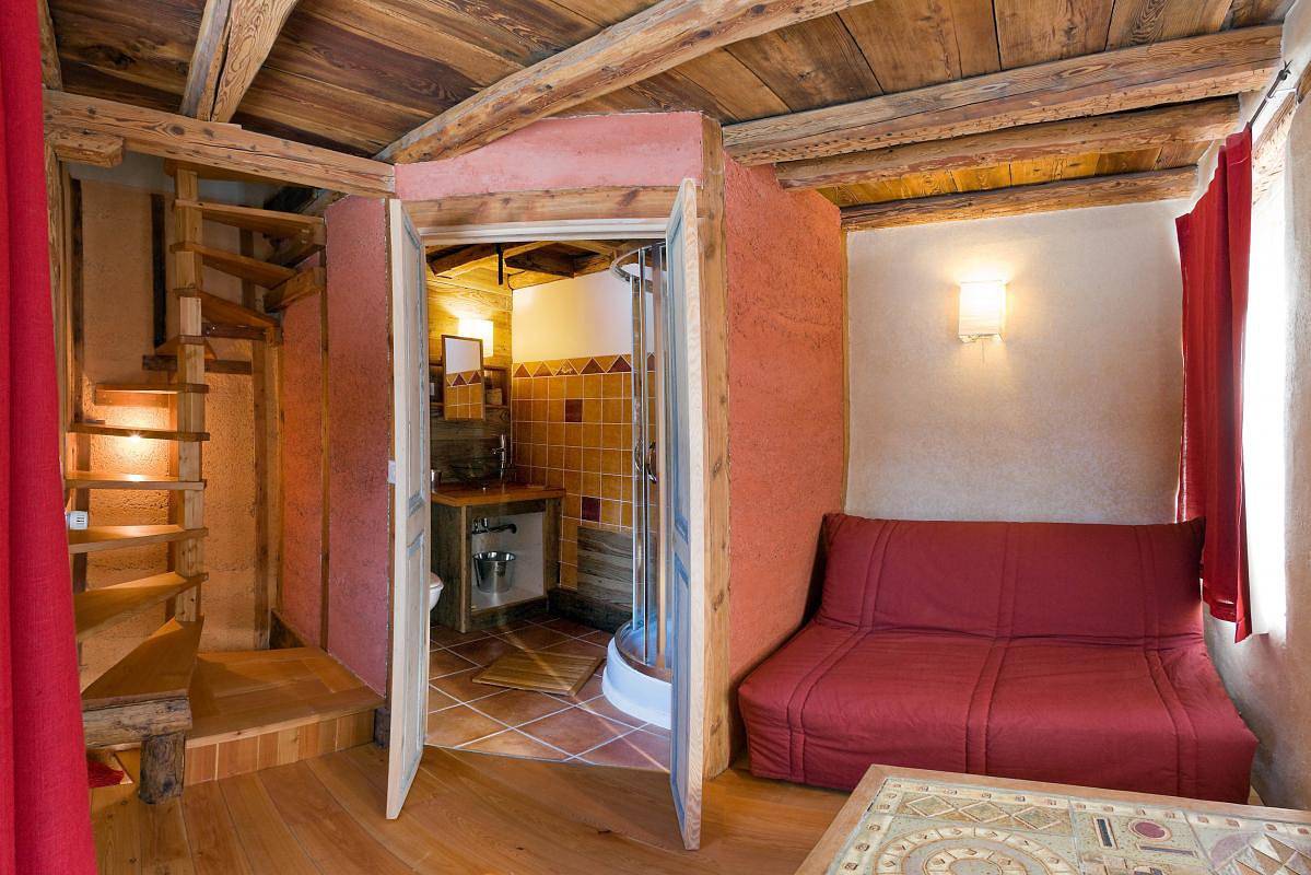 Gîte für 2 Personen mit Terrasse in Champoléon, Nationalpark Écrins