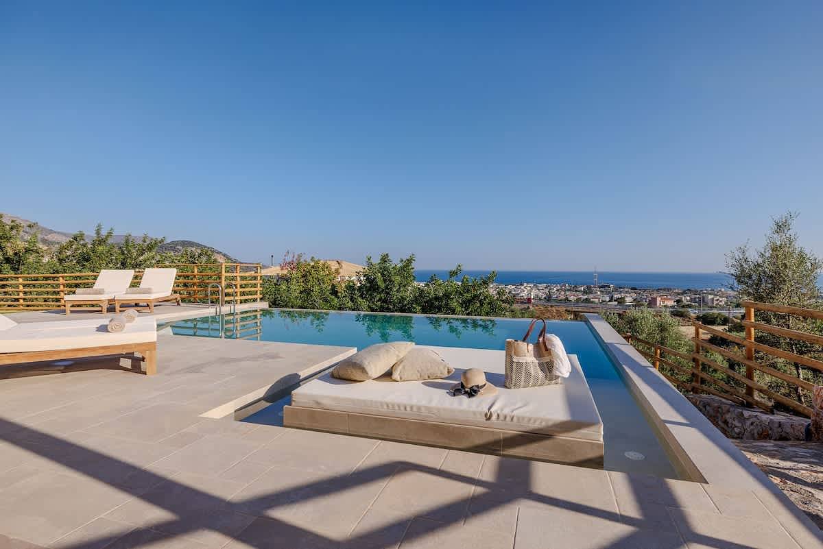 Malia Vista Villa - Private Pool,Panoramic Seaview in Malia, Iraklio-Heraklio region