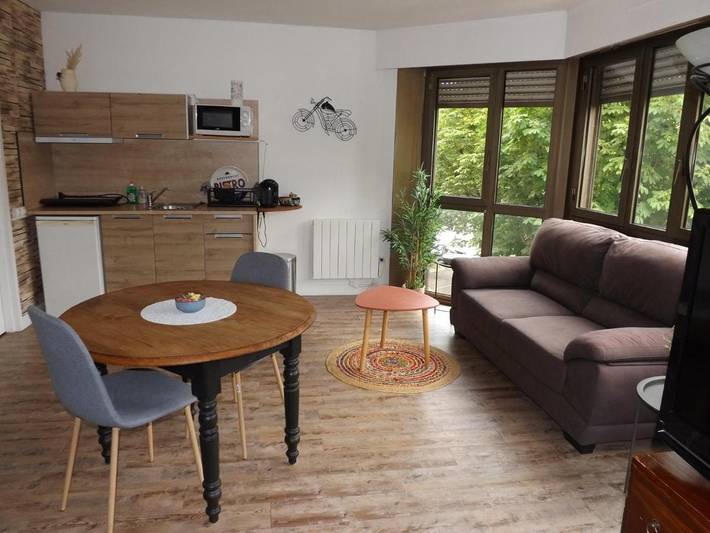 Appartement de vacances pour 2 personnes, avec Jardin et Vue