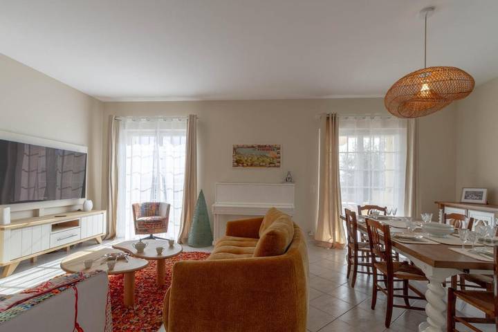 Maison de vacances pour 8 personnes, avec Terrasse ainsi que Jardin et Vue