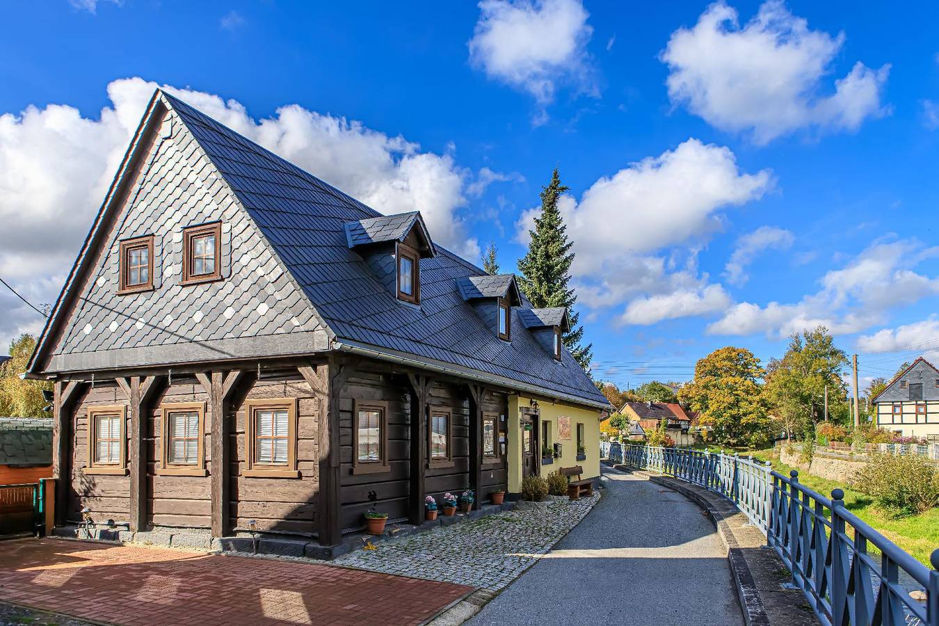 Ferienhaus in Großschönau mit Großer Terrasse in Großschönau, Zittauer Gebirge