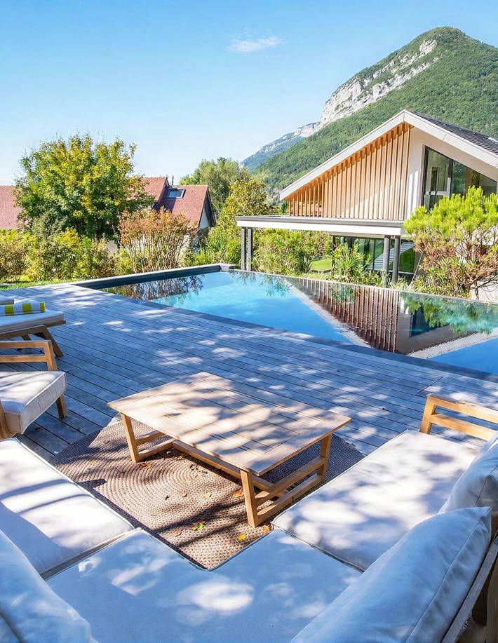 Villa pour 8 personnes, avec Piscine sur le Lac d'Annecy - 2