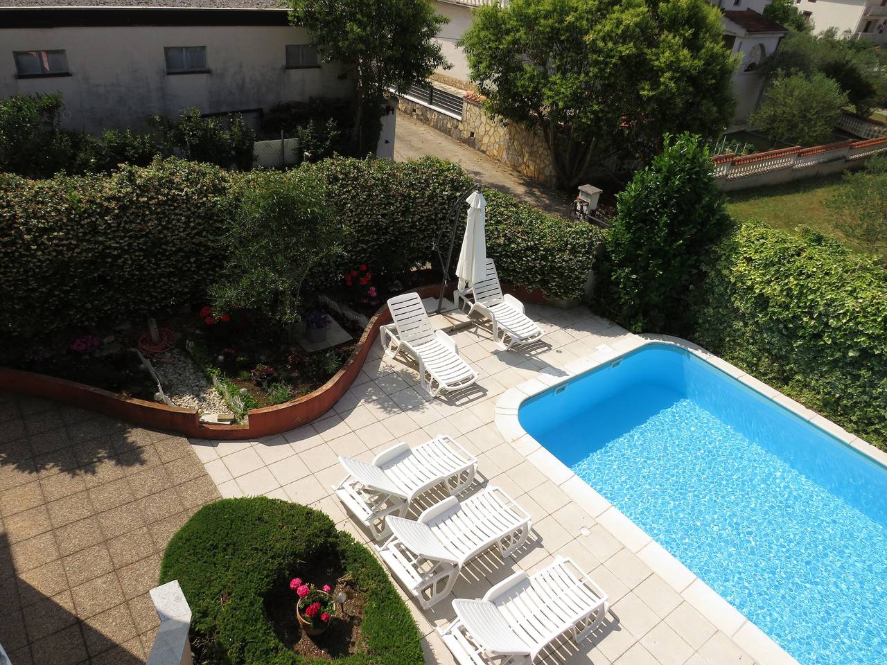 Ganze Wohnung, 2-Zimmer-Ferienwohnung mit Terrasse und Meerblick Zadar - Diklo, Zadar A-5774-c in Zadar Stadt, Zadar (Kommun)