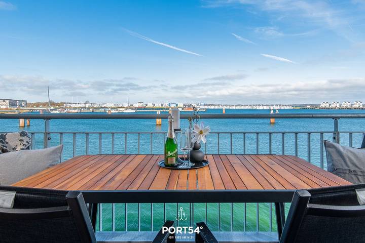 Ferienwohnung für 4 Personen, mit Balkon und Sauna, mit Haustier in Schlei