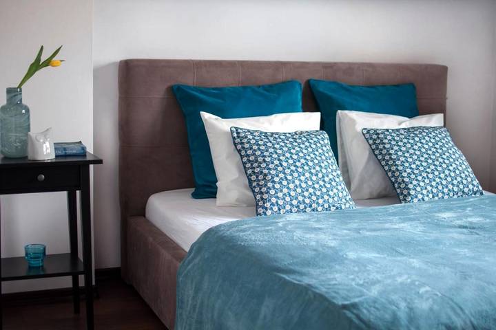 Apartament wakacyjny dla 4 osób, z Balkon i Widok w Myślenice