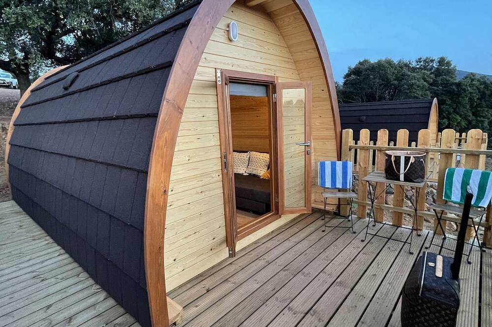 Glamping Pod Acogedoras Cabañas de madera individuales in Hontanar, Provincia de Toledo
