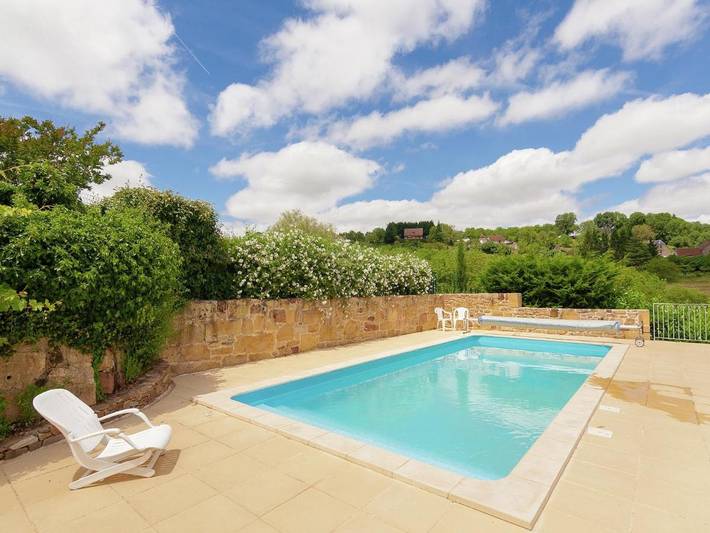 Location de vacances pour 4 personnes, avec terrasse et piscine à Badefols-d'Ans - 2