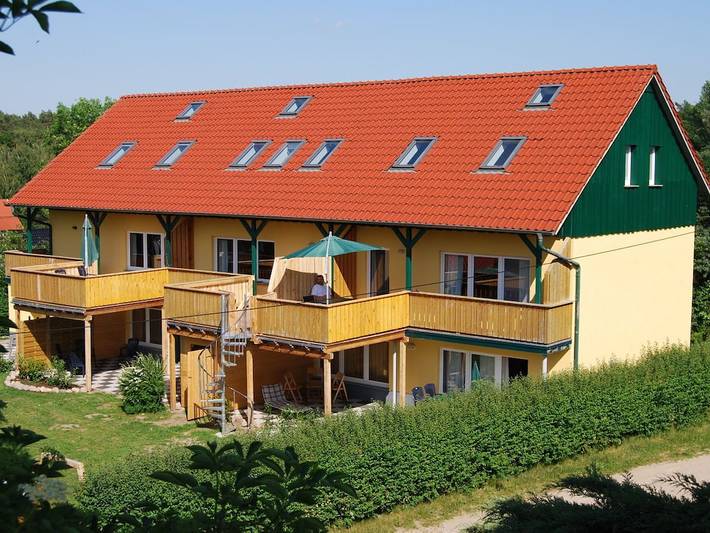Ferienhaus für 5 Personen, mit Balkon und Garten in Zislow
