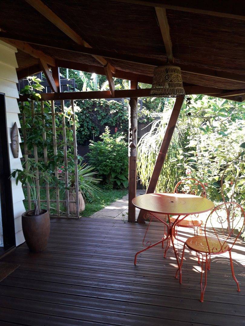 Bungalow en bois, jardin tropical in Saint-Leu, Île de la Réunion