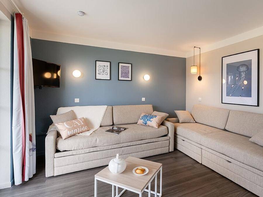 Pierre & Vacances Résidence Cap Marine - Appartement 3 personnes - 1 chambre - Rez de jardin - Terrasse - Rénové in Guilvinec, Région de Quimper