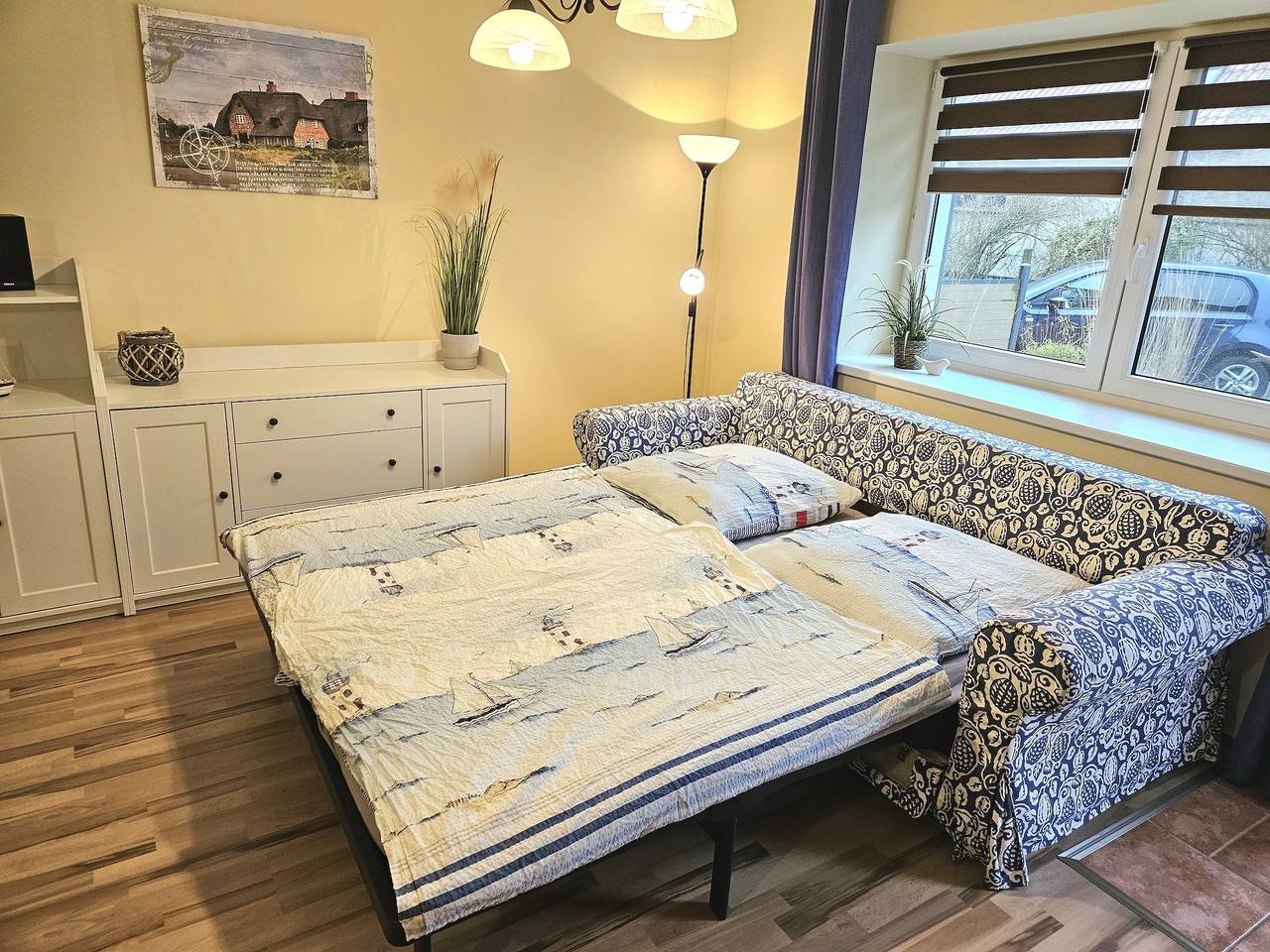 Apartamento vacacional entero, Apartamento de vacaciones para 4 personas con terraza in Hirschburg, Ribnitz-Damgarten