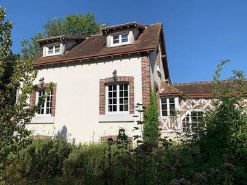 Gîte pour 7 personnes, avec piscine ainsi que jardin et vue à Sainte-Gemme-Moronval