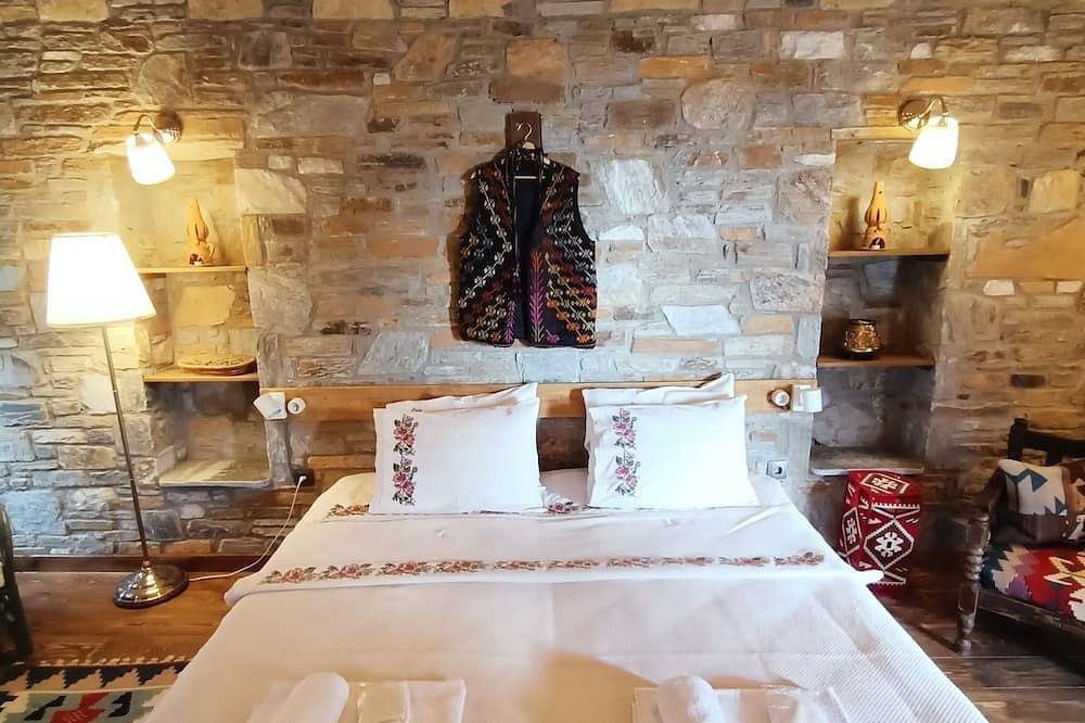Nergis Room. Puli Stone Houses. in Soeke, Aydın Province