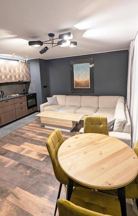 Cały apartament, Apartament Górski z widokiem na góry w Bieszczadach - 3 sypialnie 80m2 in Ustrzyki Dolne, Karpaty (Polska)