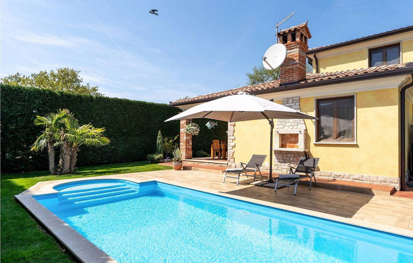 Ferienhaus für 6 Personen mit Sauna in Karigador, Općina Brtonigla