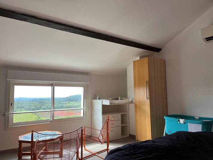 Location de vacances pour 10 personnes, avec piscine ainsi que terrasse et vue, animaux acceptés à Lédenon - 2