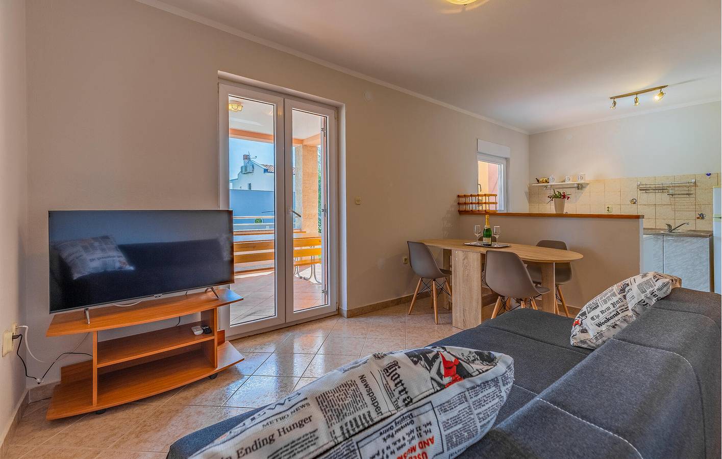 Vakantiehuis voor 4 personen met terras in Pula-Medulin