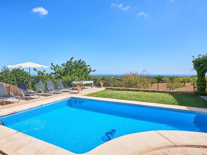 Finca für 6 Personen, mit Pool und Garten sowie Terrasse in s'Horta - 4