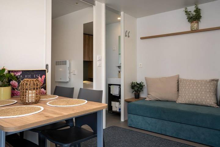Ferienhaus für 5 Personen, mit Terrasse und Garten