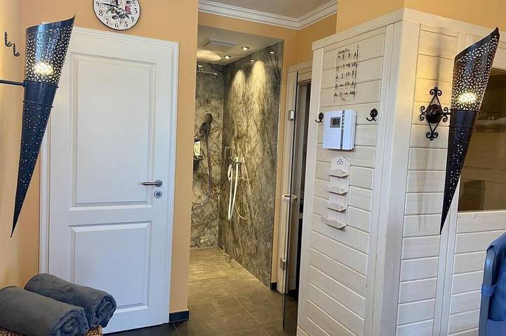 Bauernhof für 2 Personen, mit Sauna und Balkon sowie Pool in Sächsische Schweiz - 4