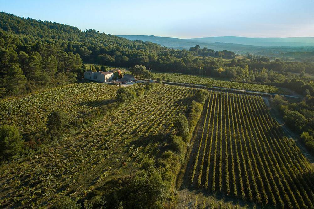 Gîte du Vignoble Château Saint Pons im Naturpark Luberon in Villars, Regionaler Naturpark Luberon