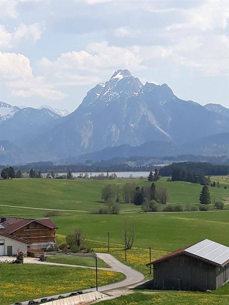 Ganze Ferienwohnung, Doppelzimmer Schlossblick P**** in Hopferau, Bayerisch Schwaben