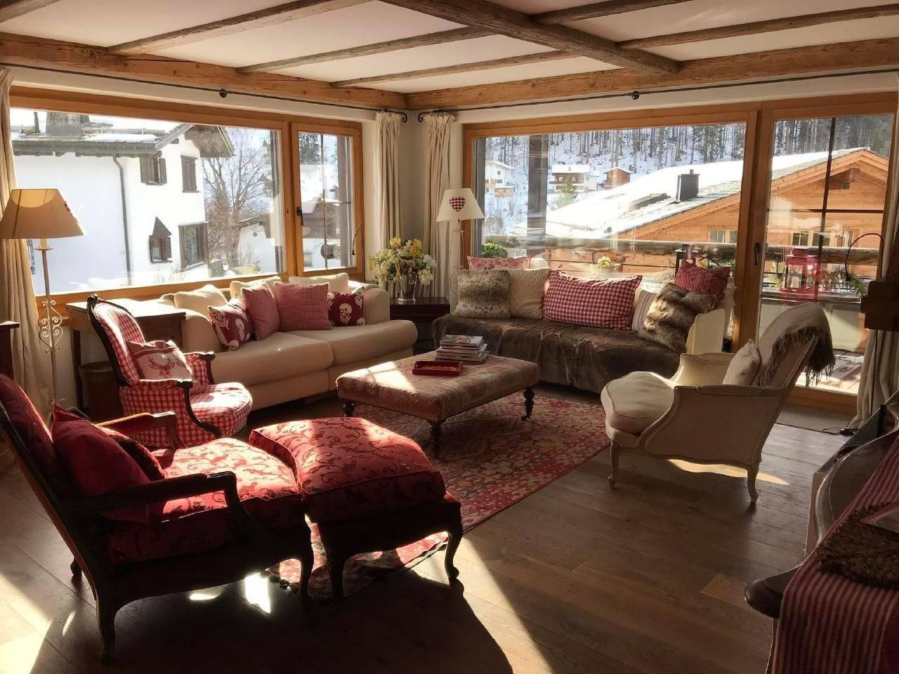 Ganze Wohnung, Hus Tschuetta in Klosters-Serneus, Plessur Alpen