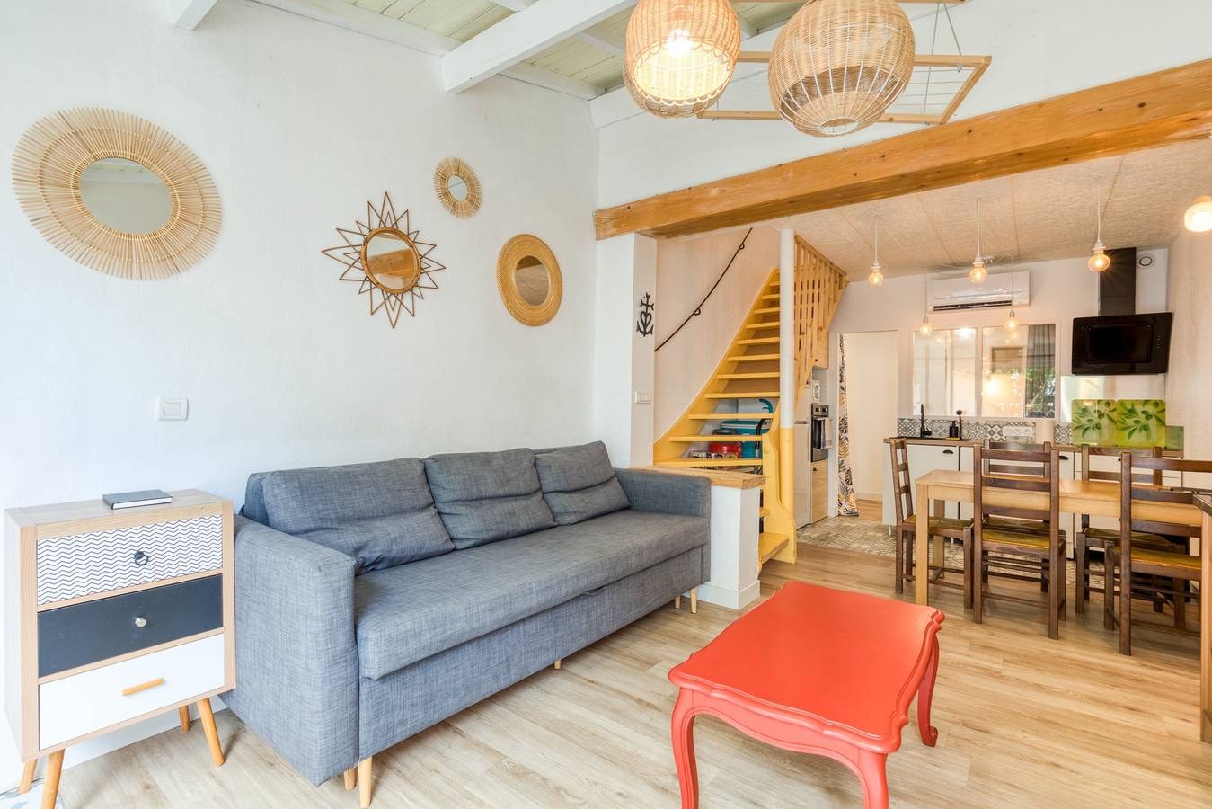 Maison de vacances 'Maison Climatise, Terrasse' avec terrasse privée, Wi-Fi et climatisation in Saintes-Maries-de-la-Mer, Côte méditerranéenne (France)