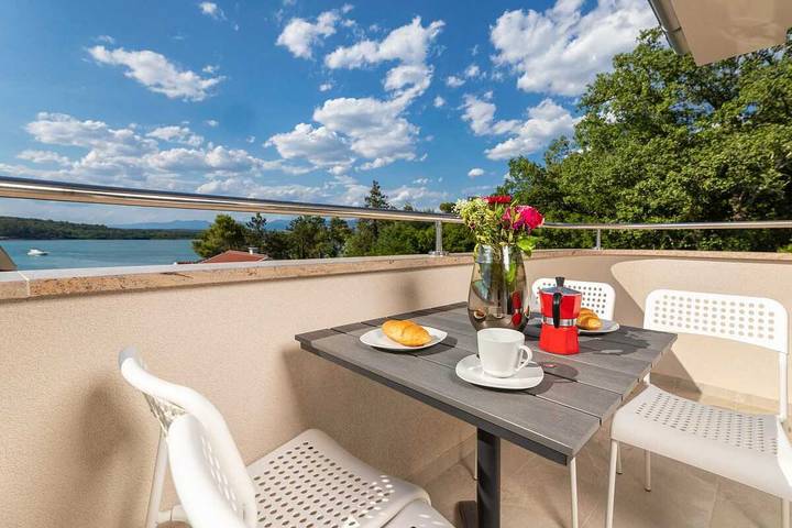 Ferienwohnung für 4 Personen, mit Balkon - 1