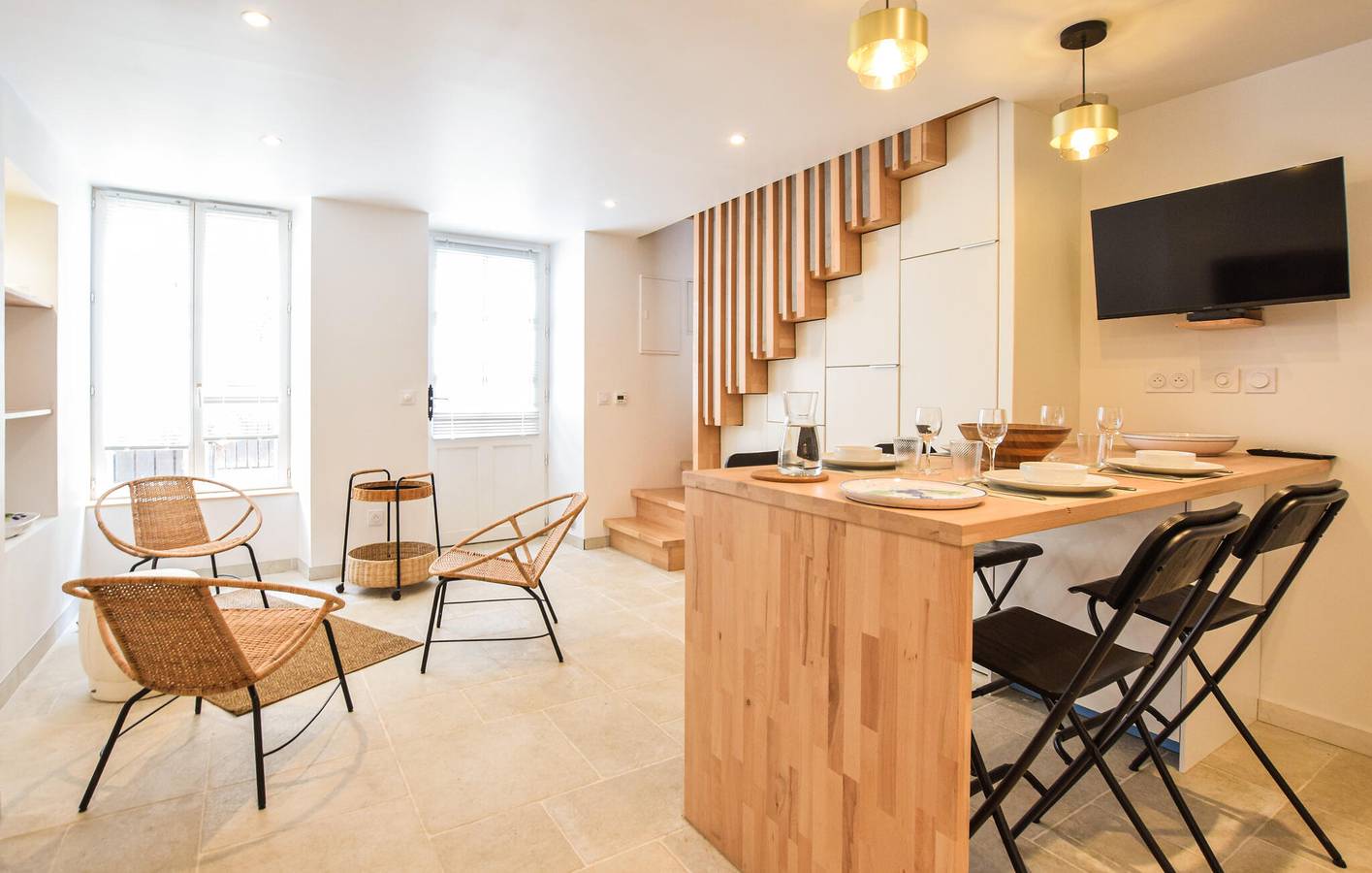 Appartement confortable à 200 m de La Normandy et à 1 km du bord de mer - Wi-Fi et parking in Saint-Vaast-la-Hougue, Région de Cherbourg