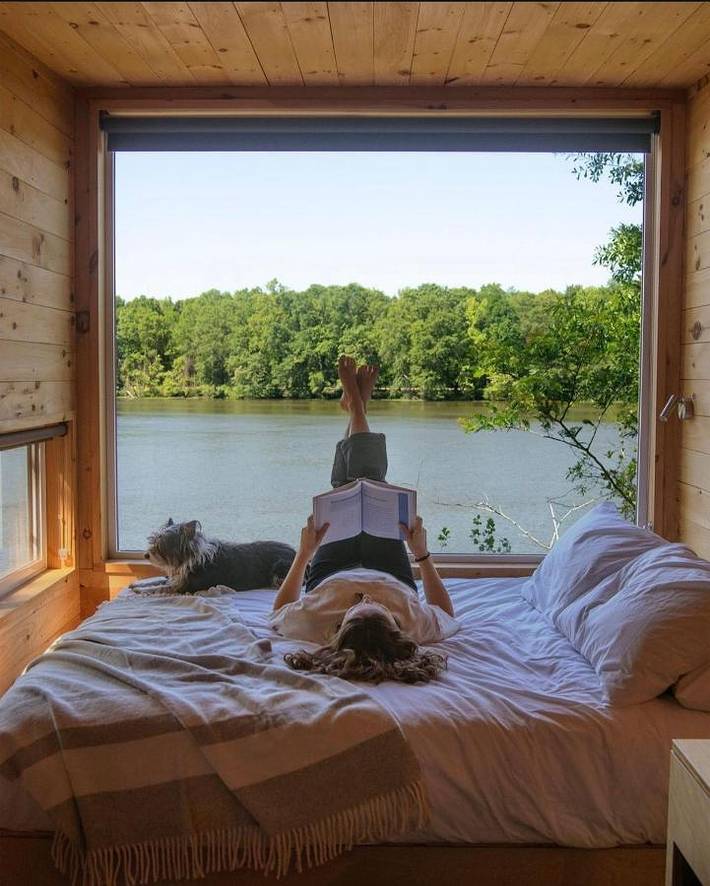 Kemping dla 2 osób, z widok i widok na jezioro, zwierzęta dozwolone w Szwecja