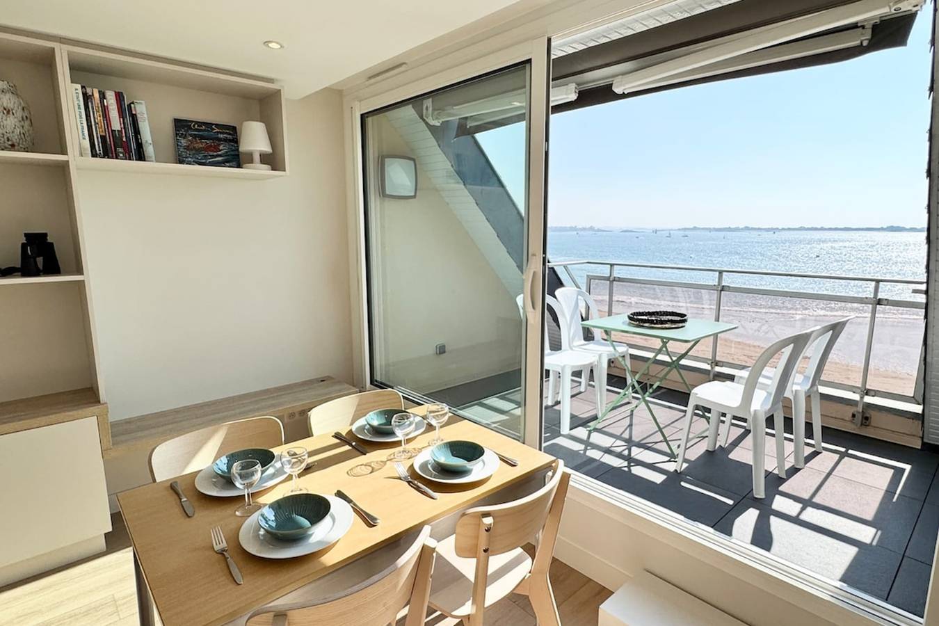 Apartamento entero, Luxury ! T2 de haut standing - Vue mer 180 in Larmor-Plage, Côte des Mégalithes